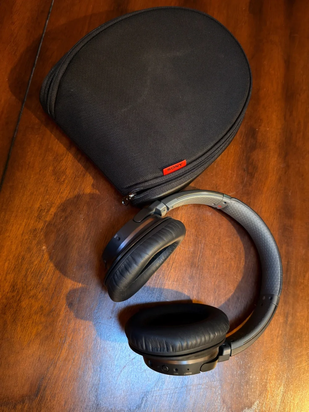 Sony Foldable Over-Ear Headphones - Black/Gray